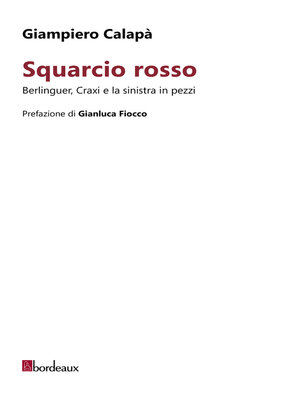 cover image of Squarcio rosso